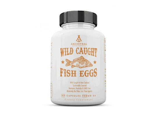 Ancestral Supplements Wild Caught Fish Eggs 180 capsules