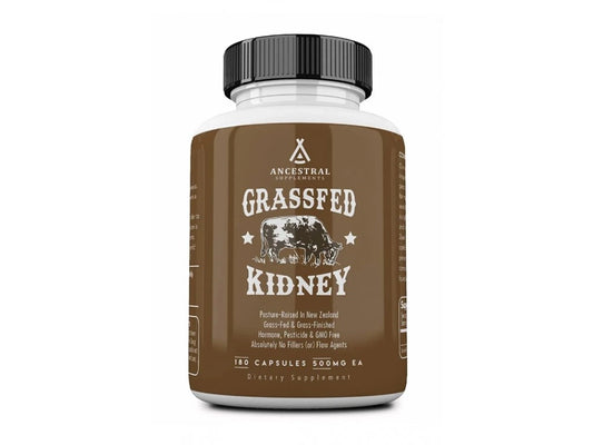 Ancestral Supplements Grass-fed beef Kidney 180 capsules