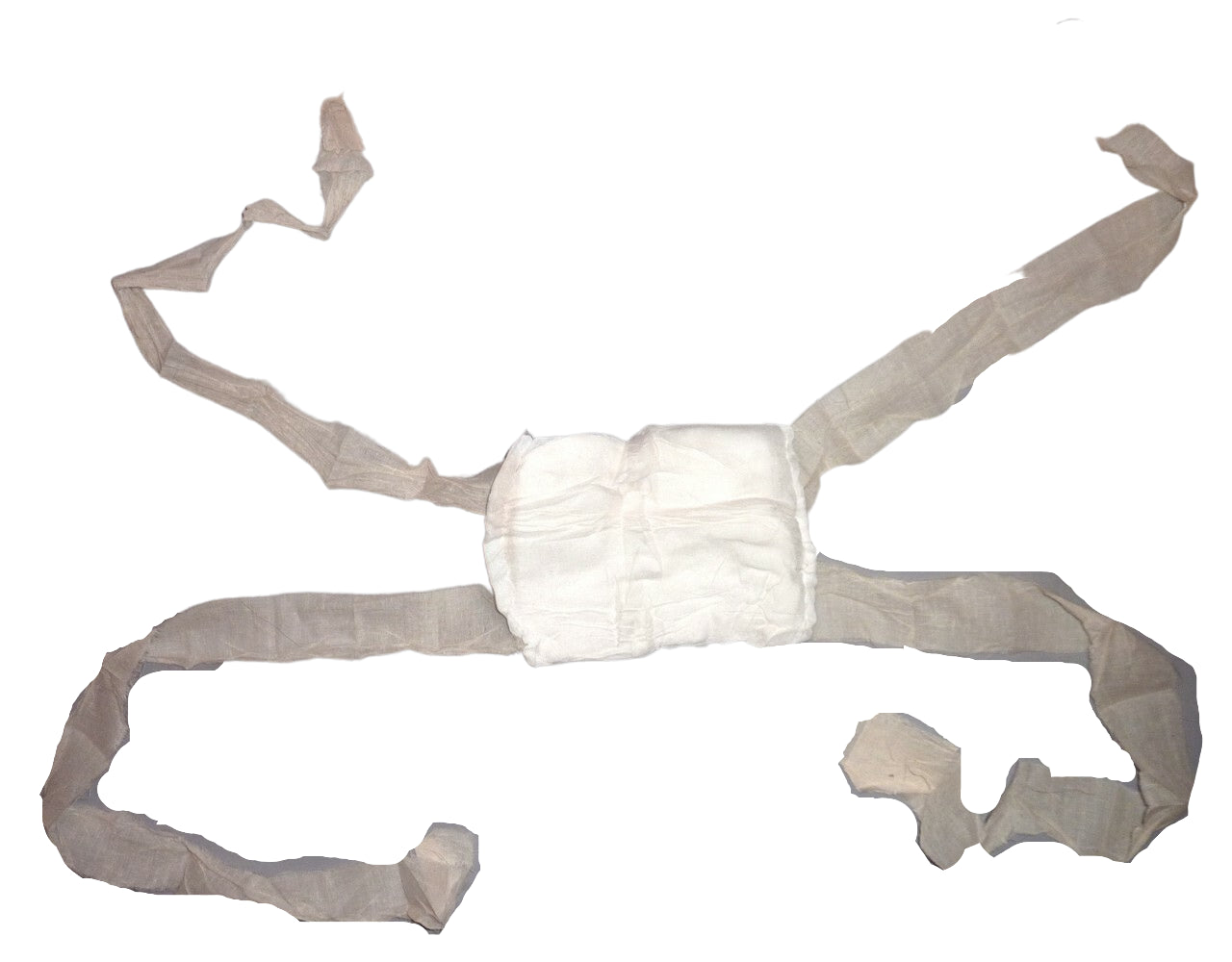 Personal Green IDF Dressing - Large Bandage 6"