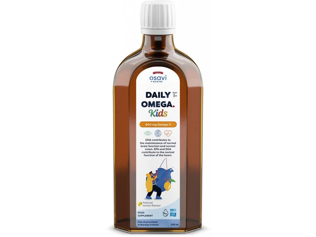 Osavi Daily Omega Kids, 800 mg lemon flavor, 250 ml