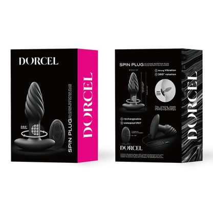 Dorcel Spin Plug Black