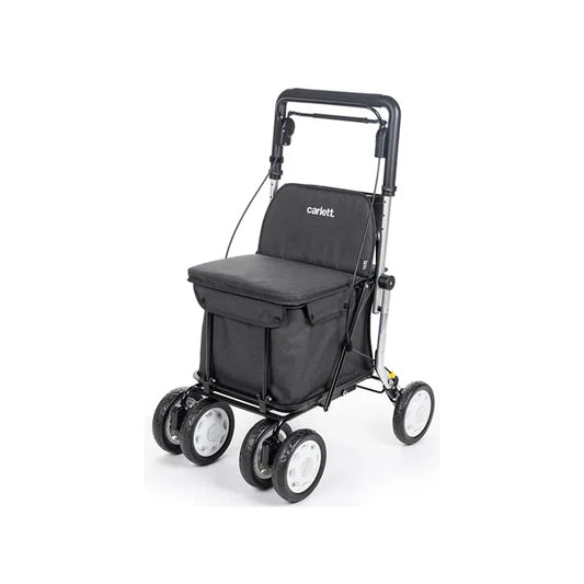 Carlett Senior Assist 38l dark gray wheeled shopping bag trolley