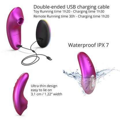 Love To Love Dreamer Clitoral Vibrator Pink