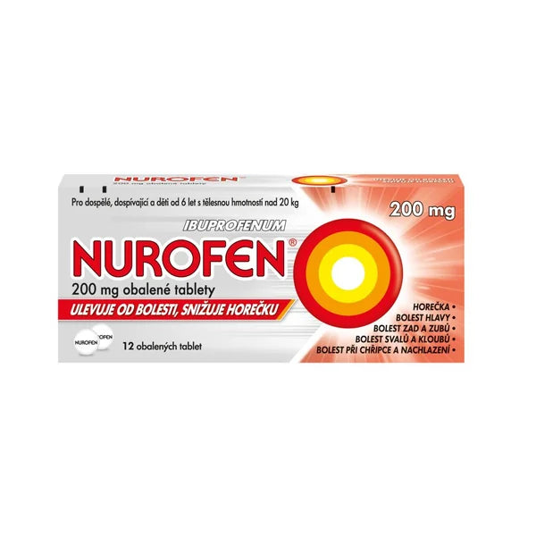 Nurofen 200 mg 12 tablets