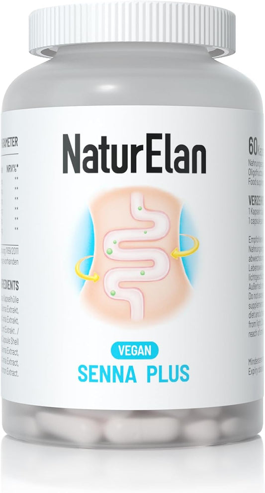 NaturElan Senna Plus 60 Capsules
