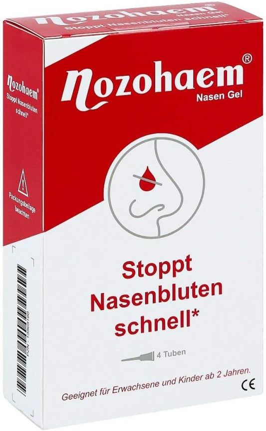 NOZOHAEM Nose Gel Tube 4 x 5 ml