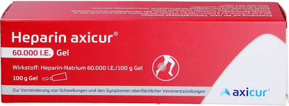 Heparin AXICUR 60,000 IU Gel 100 g