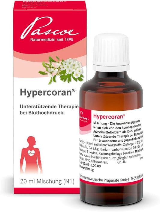 Hypercoran 20 ml - Natural support for high blood pressure
