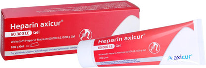 Heparin AXICUR 60,000 IU Gel 100 g