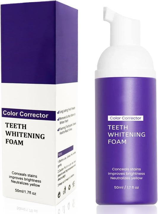 Color Corrector Purple Teeth Whitening Foam 50 ml