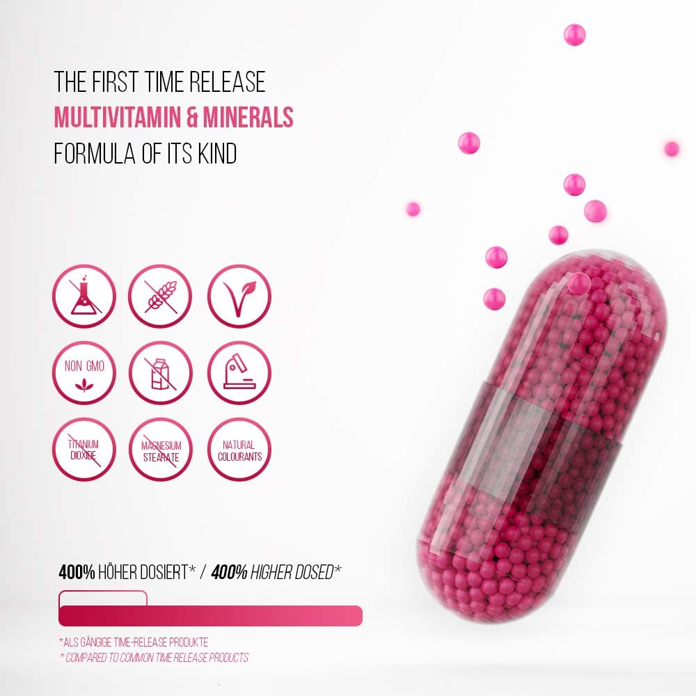 Beyond Average RUBY Smartbeads For women Multi-F-Alpha 180 Capsules