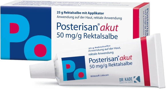 Posterisan Acute 50 mg/g ointment 25 g