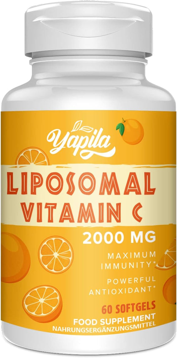 Liposomal Vitamin C Capsules 2000 mg - 60 softgels