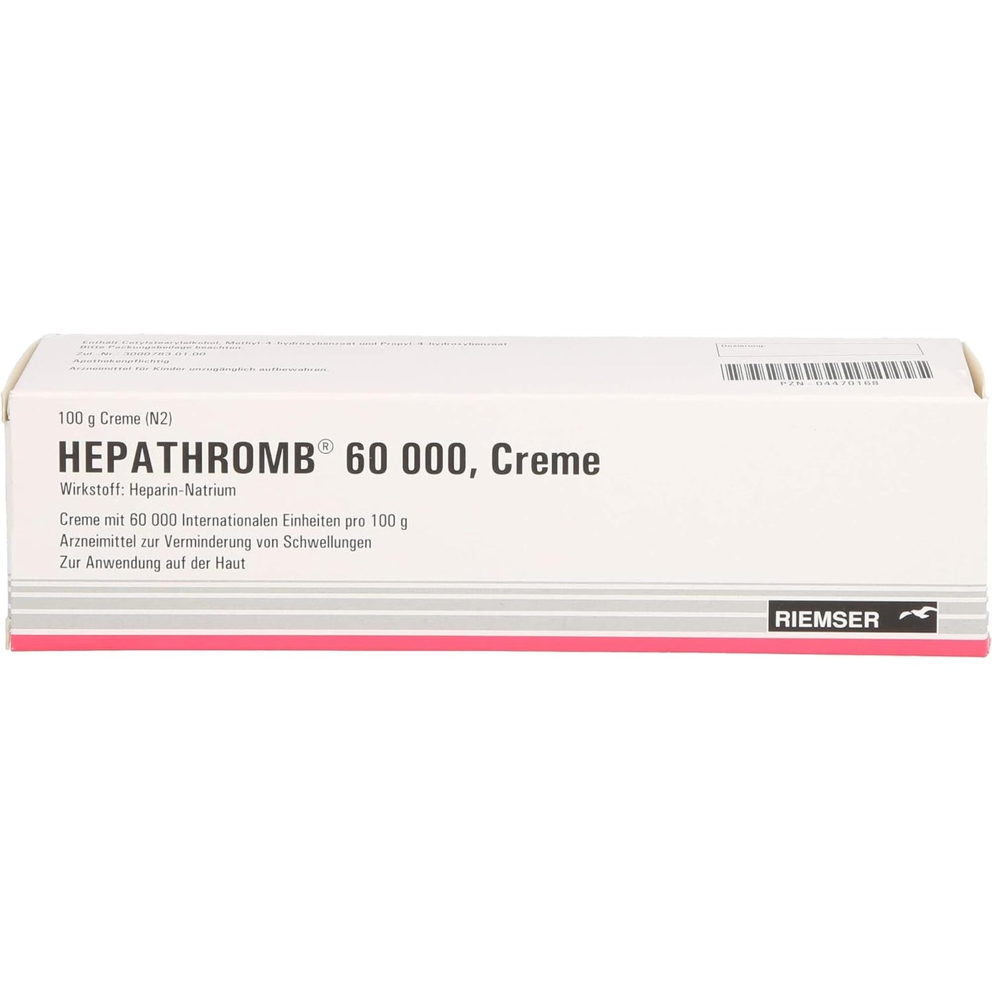 Riemser Hepathromb Cream 60,000 - 100 g