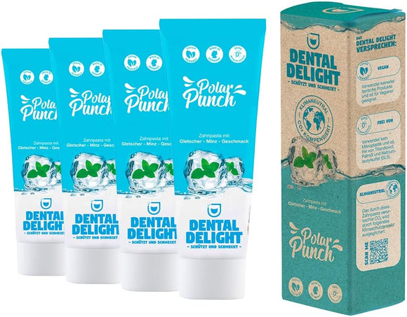 Dental Delight Pack of 4 Glacier Mint Toothpaste