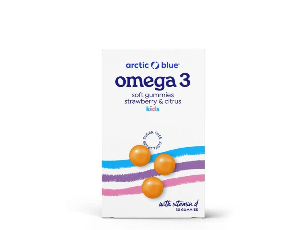 Arctic Blue Kids Omega 3 with Vitamin D - 30 Soft Gummies