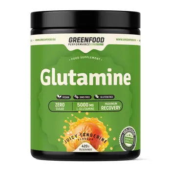 GreenFood Performance Glutamine Juicy Tangerine 420 g