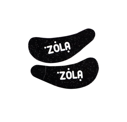 ZOLA silicone eye pads black, 1 pair