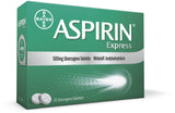 Aspirin Express 500 mg coated tablets
