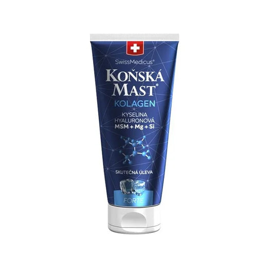 SwissMedicus Horse ointment with cooling collagen FORTE 200 ml