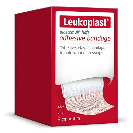 Leukoplast Elastomull haft 8 cm x 4 m Adhesive Bandage