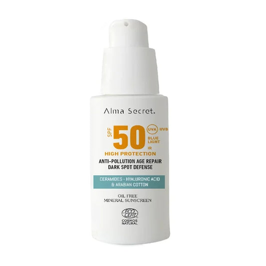 Alma Secret Sunscreen Face Cream with Ceramides BIO SPF50 - 50 ml