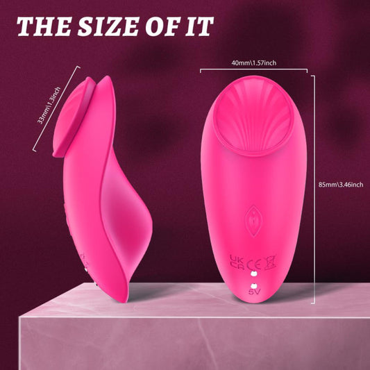 Passion Labs Vivid Wearable Vibrator with Remote Pink