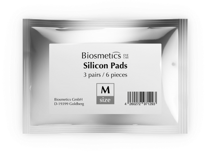 BIOSMETICS silicone eyelash curlers M, 3 pairs