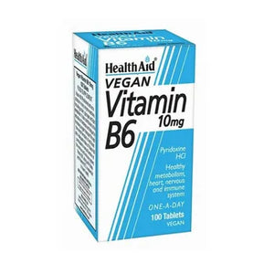 Health Aid Vitamin B6 10 mg 100 tablets