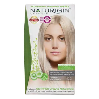 NATURIGIN Organic Permanent Hair Color Lightest Blonde Ash 10.2 - 115 ml