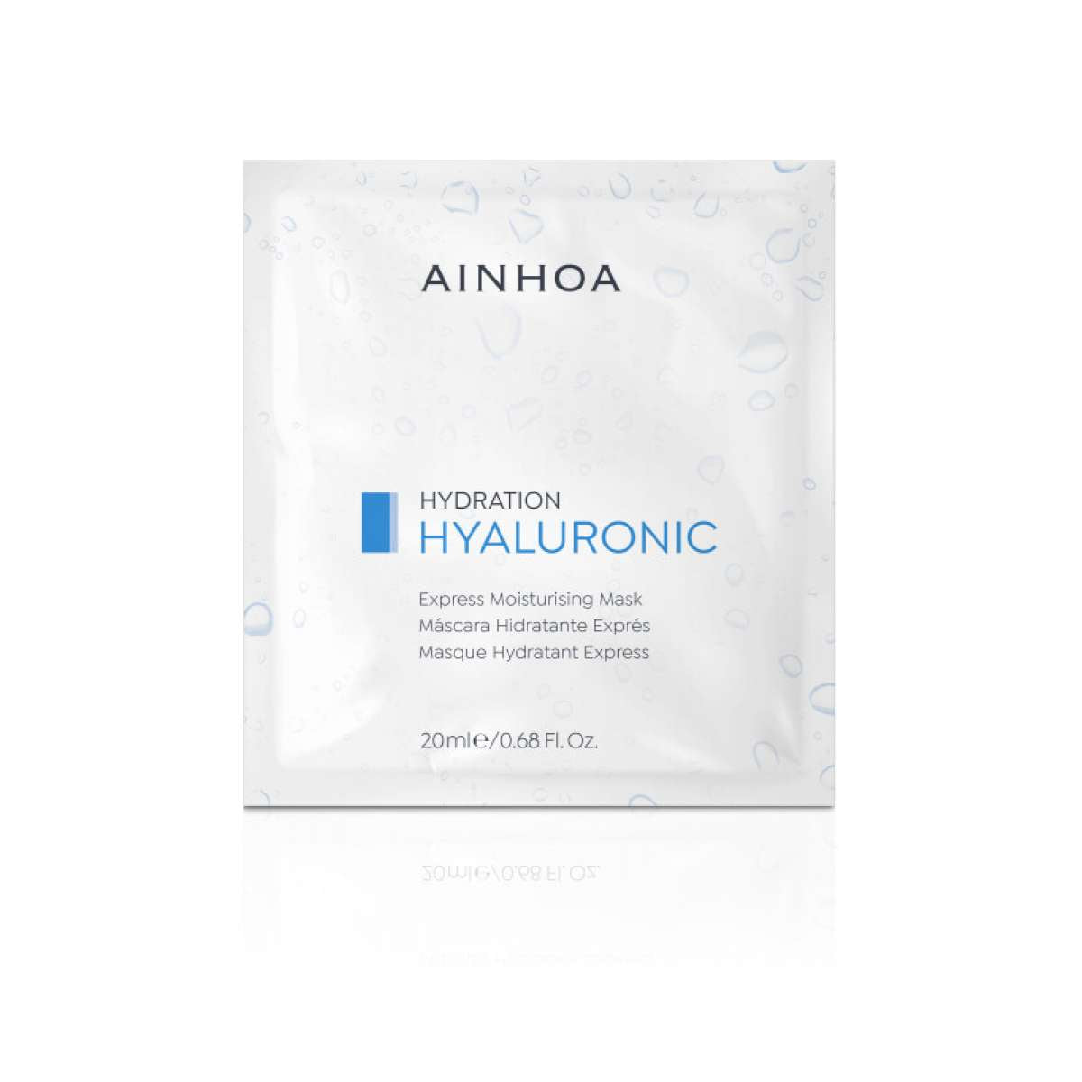Ainhoa Hyaluronic Express Moisturising Mask - Textile hydrating mask 20 ml