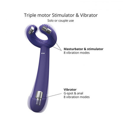 Love To Love Please Me Multi Vibrator Indigo