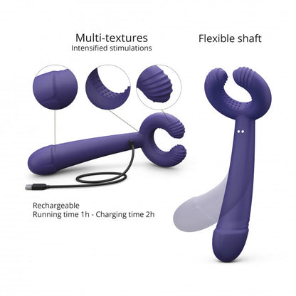 Love To Love Please Me Multi Vibrator Indigo