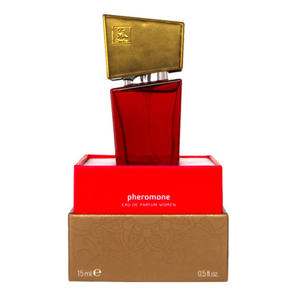 Shiatsu Pheromone Eau de Parfume Woman Red 15ml