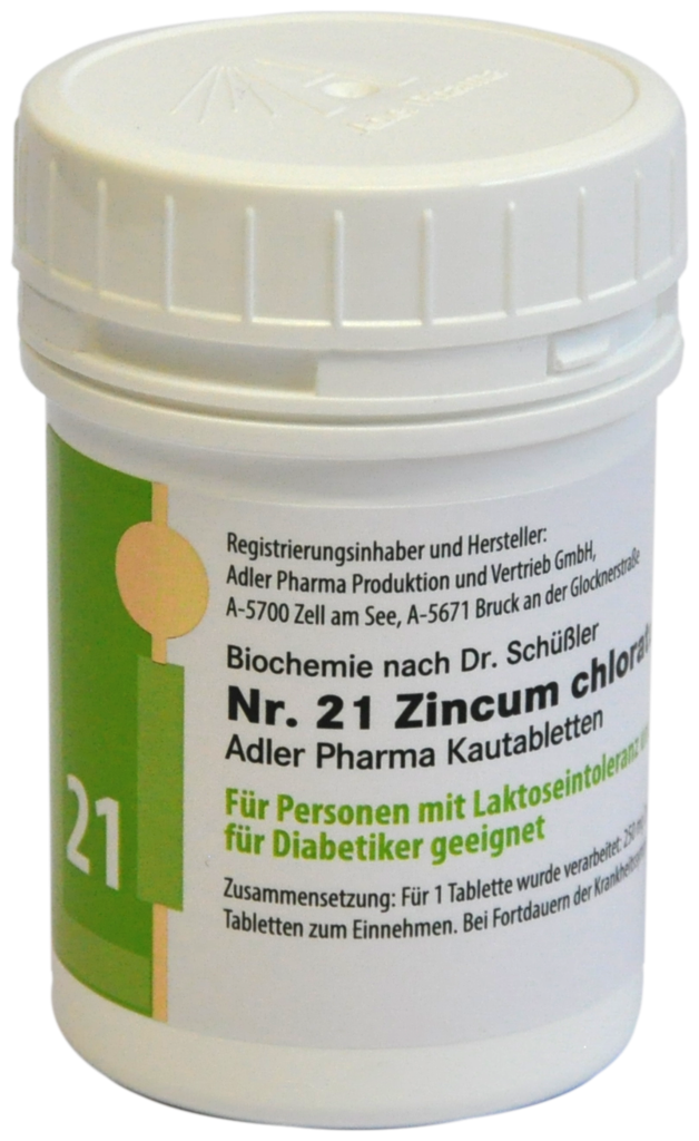 Adler Schuessler No.21 Zinc chloratum D12, 250 g