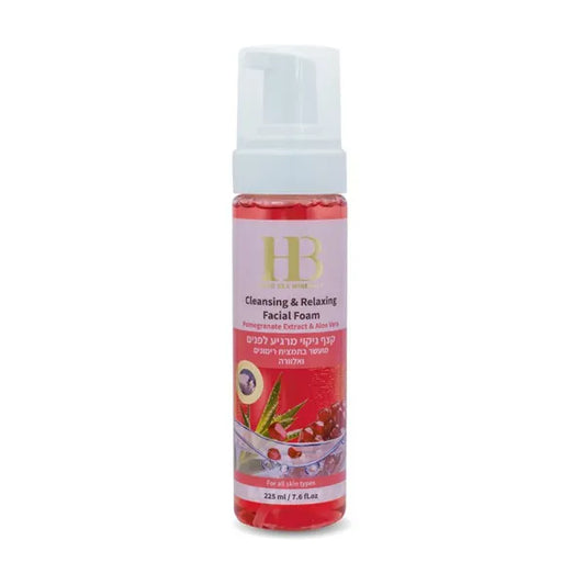 H&B Dead Sea Minerals Cleansing and relaxing facial foam with pomegranate 225 ml