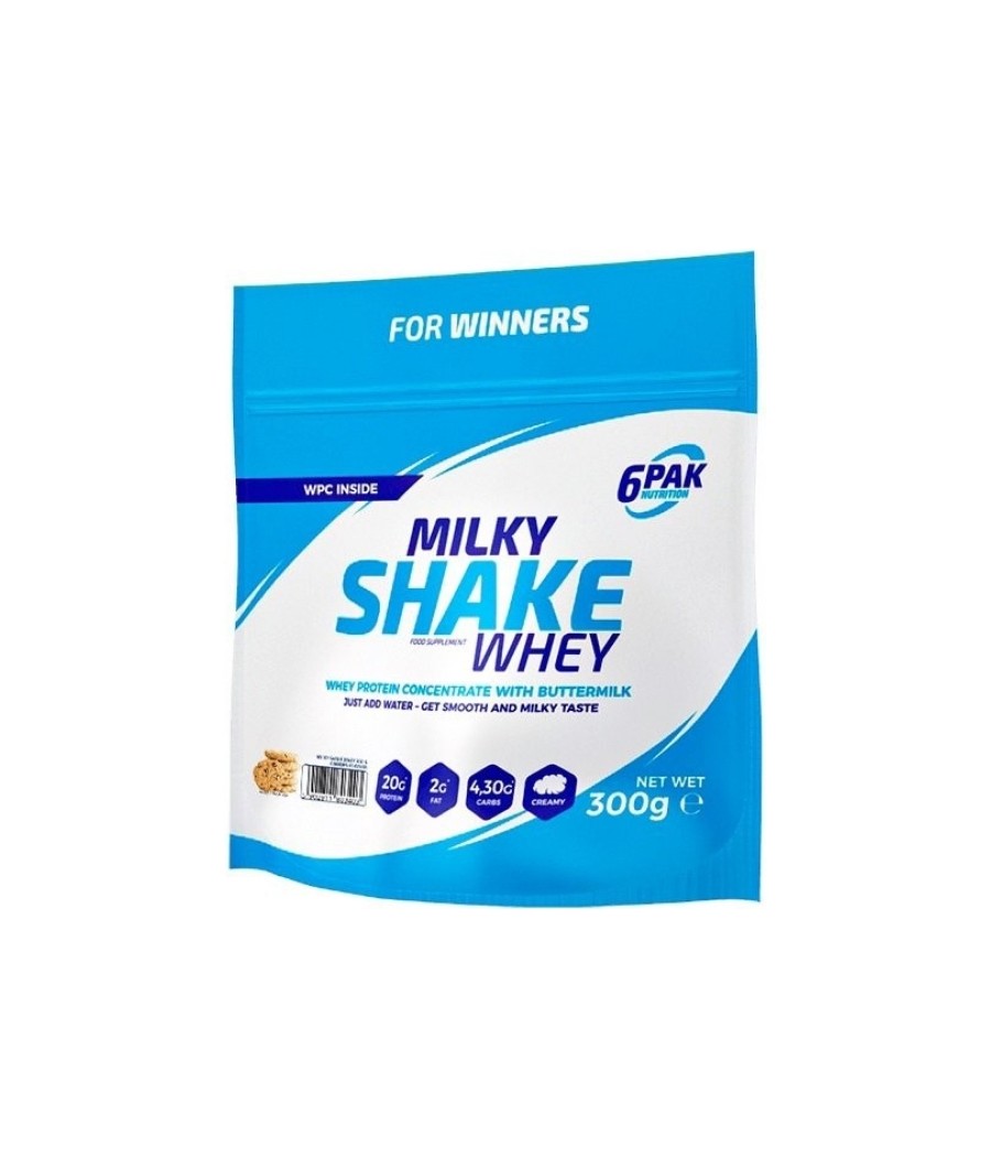 6PAK Milky Shake Whey 300 g