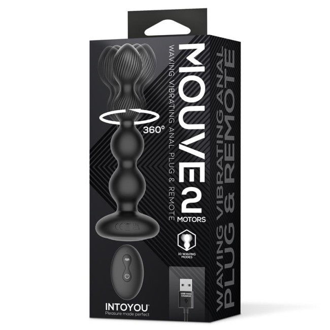 InToYou Mouve Waving Vibrating Anal Plug with Remote Control 2 Motors My Dr. XM InToYou Mouve Waving Vibrating Anal Plug with Remote Control 2 Motors My Dr. XM
