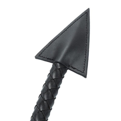 LateToBed BDSM Line Weave Devil Tail Butt Plug Black