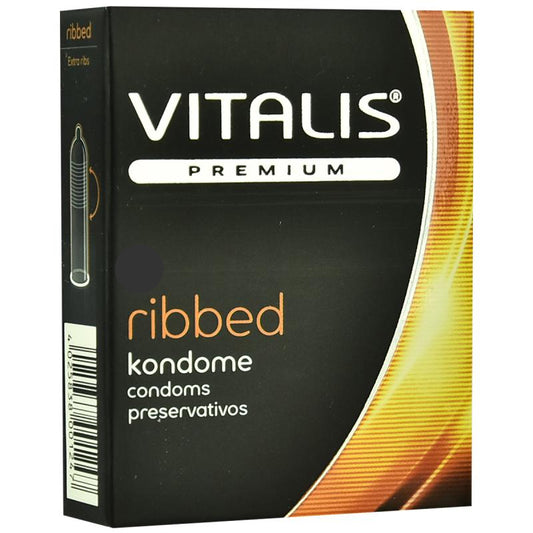 Vitalis Premium Ribbed condoms