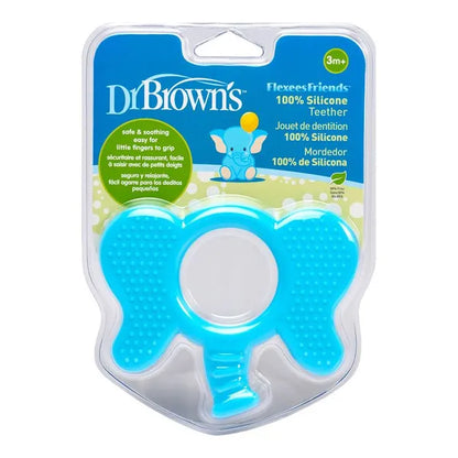 Dr.Browns Flexees Friends Silicone Teether 3m+ elephant 1 pc