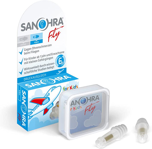 Sanohra Fly Earplugs for kids 1 pair