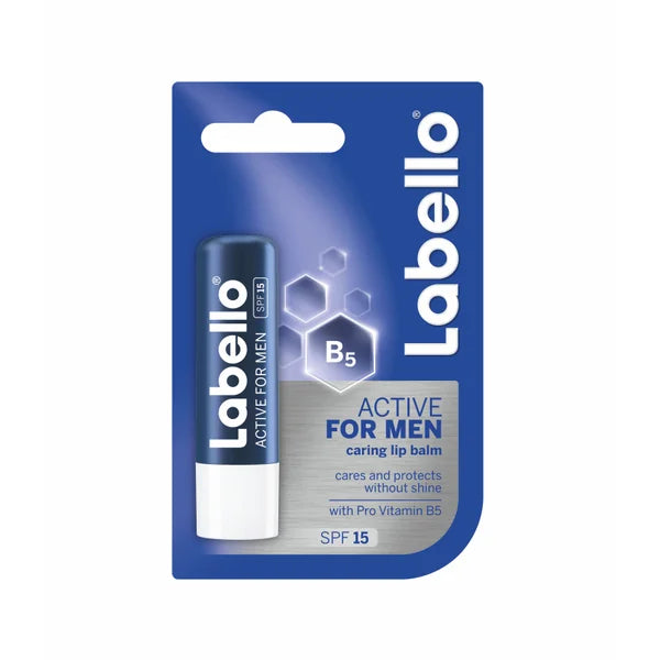 Labello Men Active lip balm for men 5.5 ml – My Dr. XM