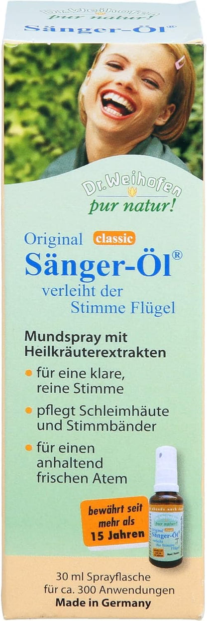 Dr. Weihofen Singer Oil Pure Natural Spray Bottle 30 ml