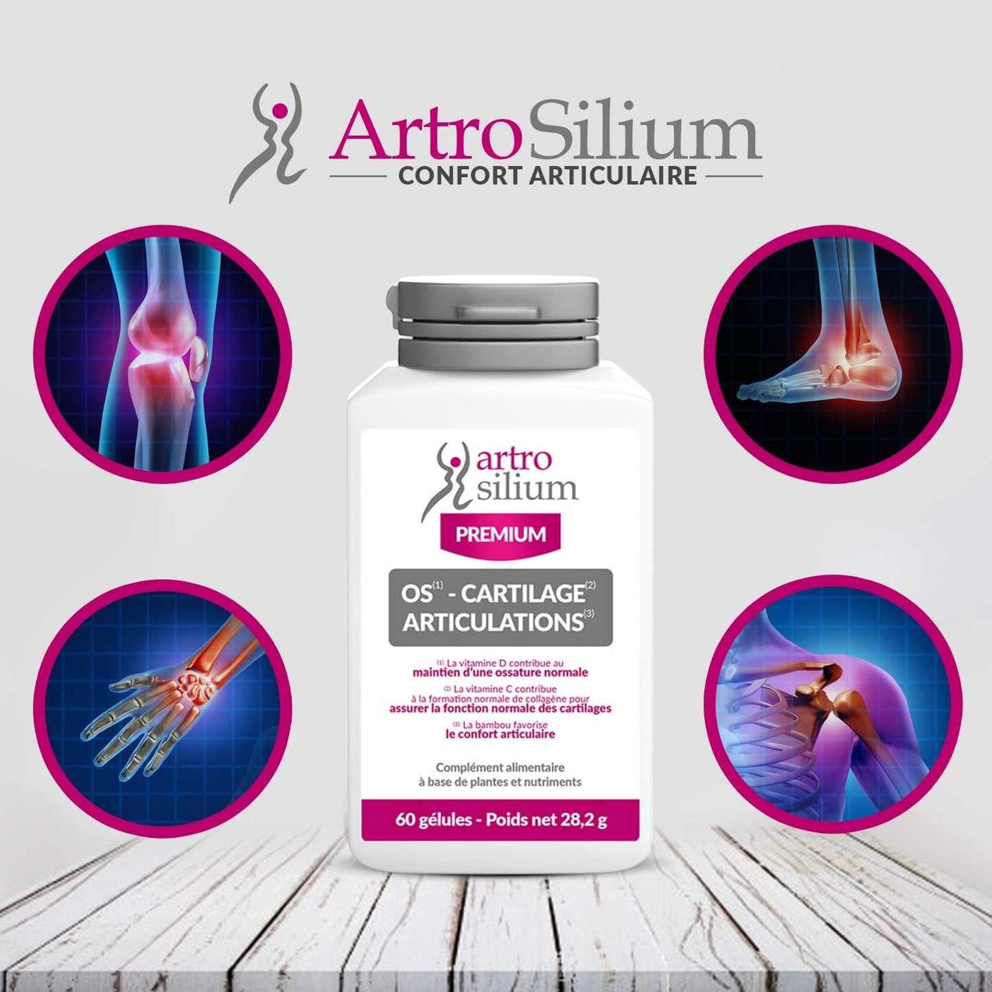 Artrosilium Premium Joint Complex 60 Capsules