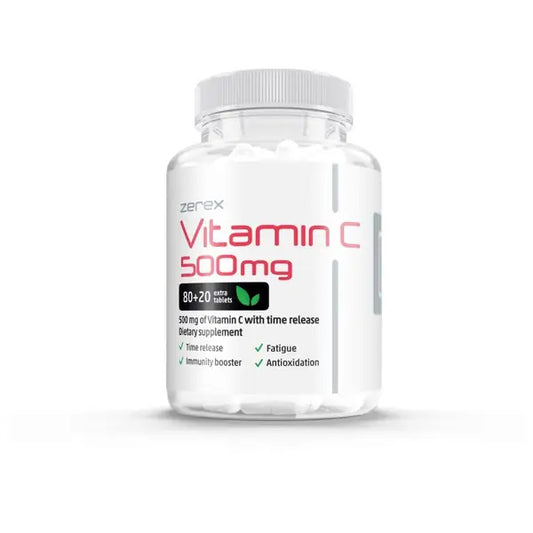 Zerex Vitamin C 500 mg sustained-release 100 tablets