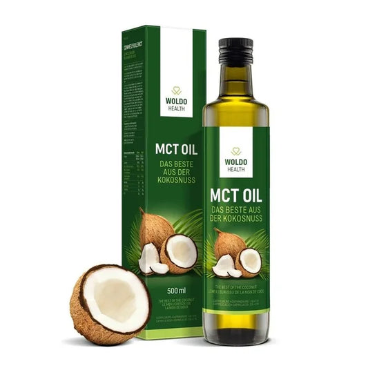 WoldoHealth MCT coconut oil 500 ml