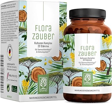 NATURTREU® Florazauber Cultures Complex 23 Bacteria Strains Without Inulin 60 Capsules