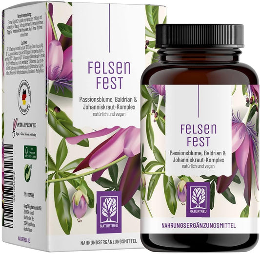 NATURTREU® Felsen fest – Natural Mood Brightener 90 capsules