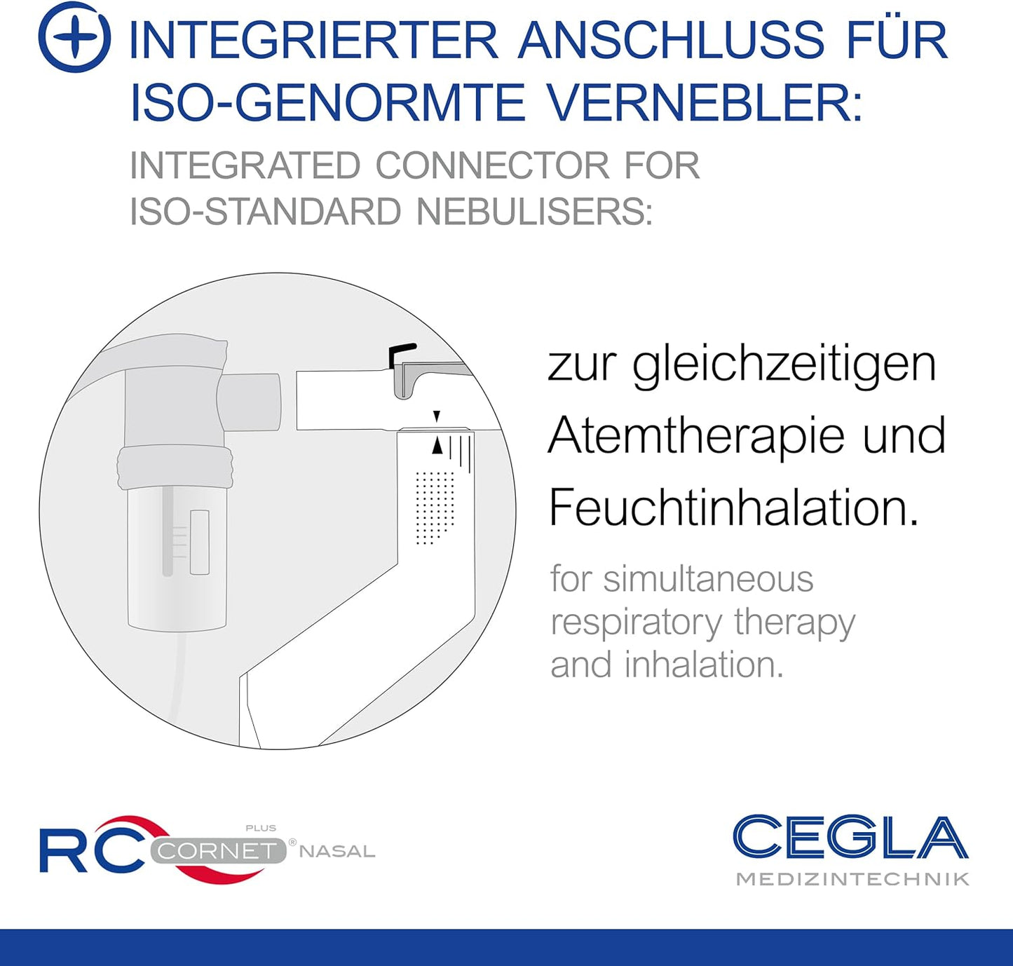 RC Cornet® Plus Nasal respiratory therapy device